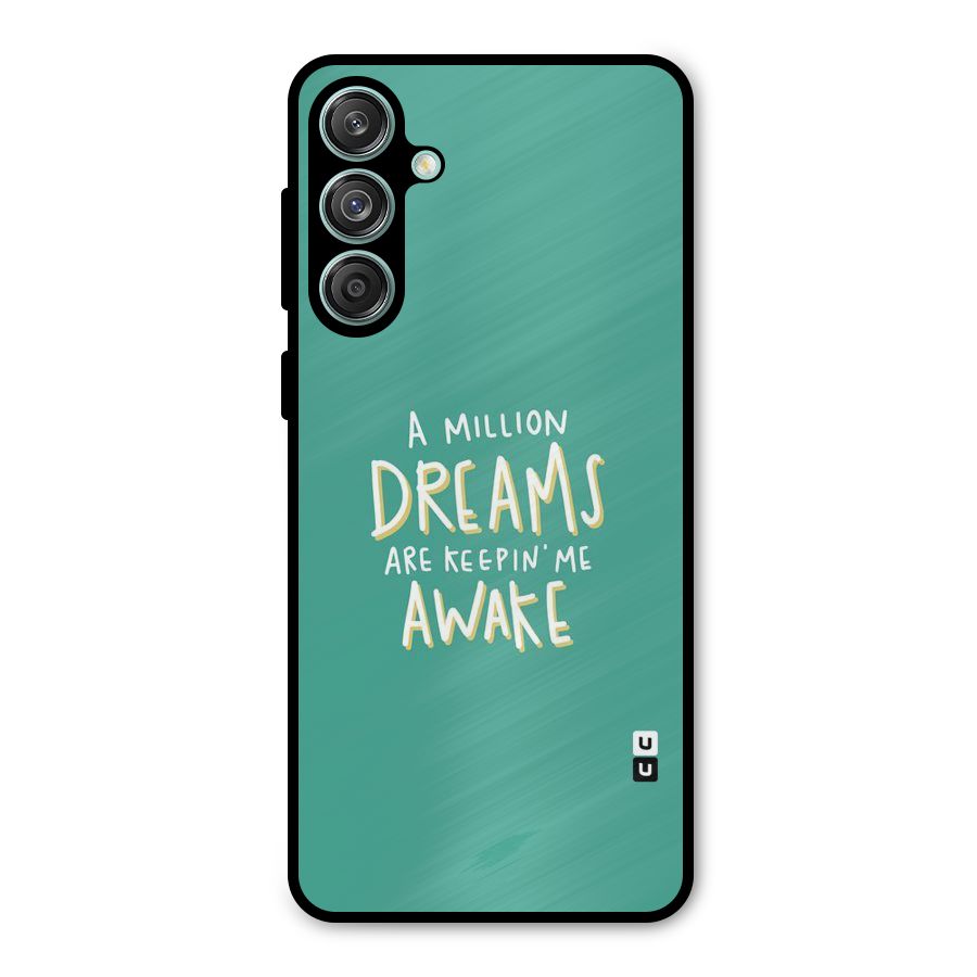 Million Dreams Metal Back Case for Galaxy M55 5G