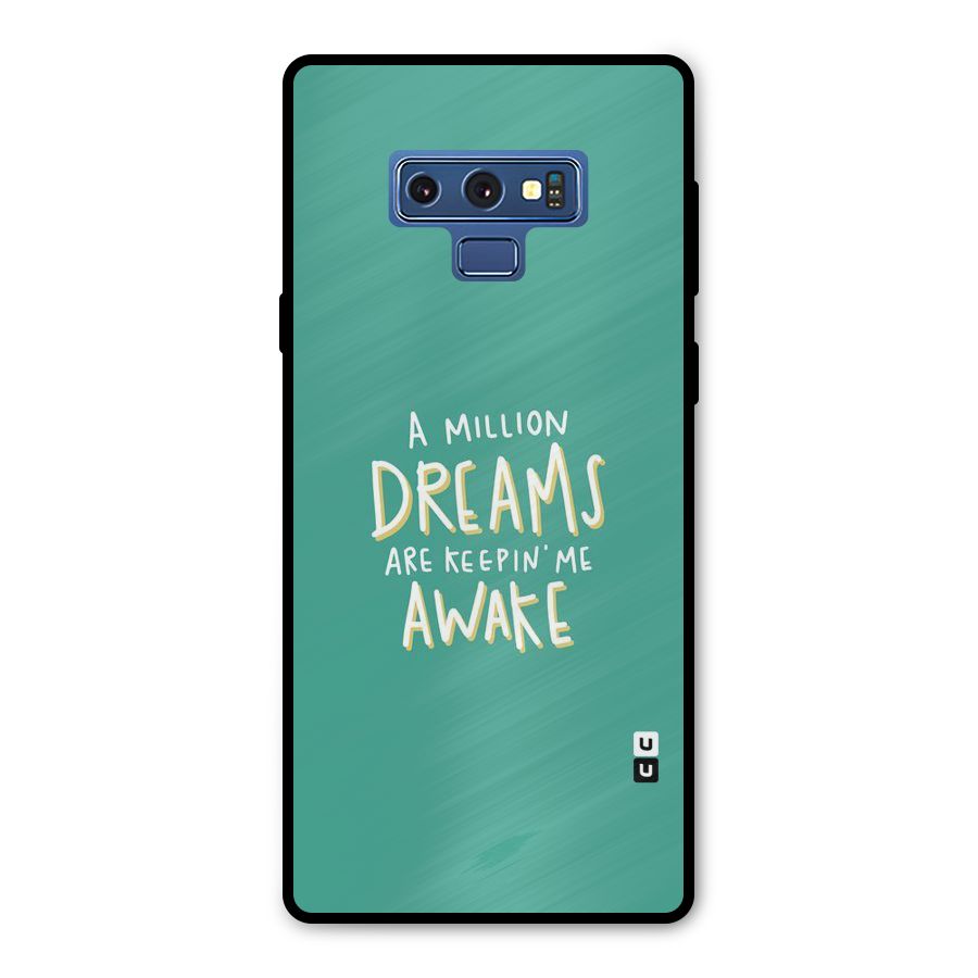 Million Dreams Metal Back Case for Galaxy Note 9