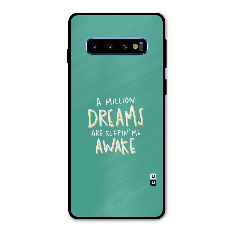 Million Dreams Metal Back Case for Galaxy S10
