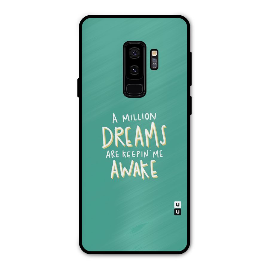 Million Dreams Metal Back Case for Galaxy S9 Plus