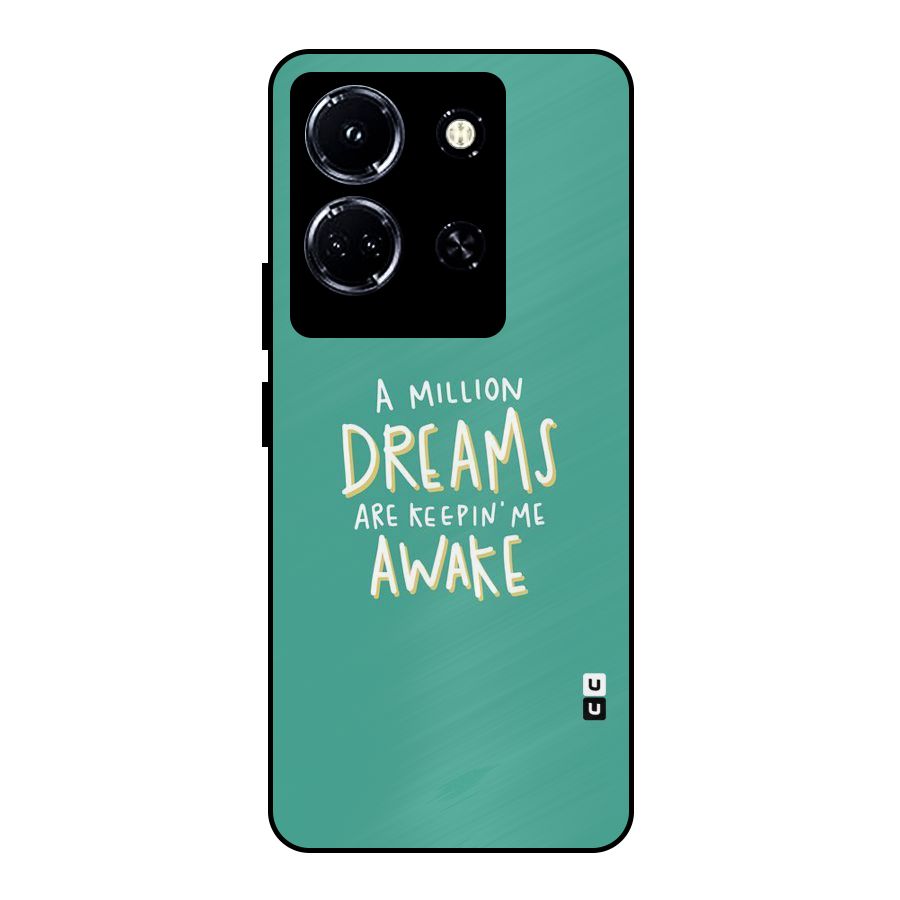 Million Dreams Metal Back Case for Infinix Note 30 5G