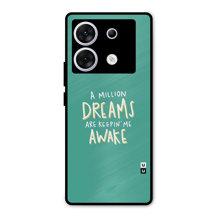 Million Dreams Metal Back Case for Infinix Zero 30 5G