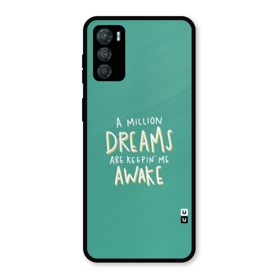 Million Dreams Metal Back Case for Moto G42