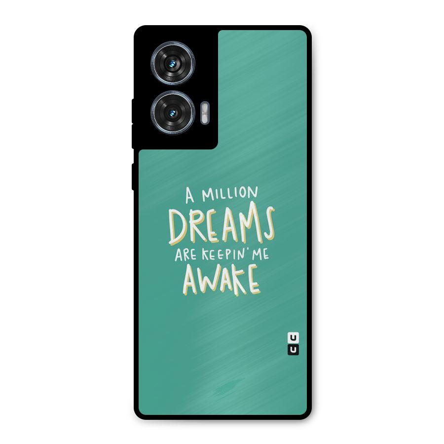Million Dreams Metal Back Case for Motorola Edge 50 Fusion