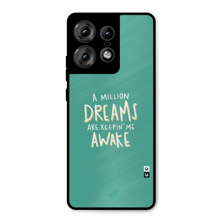 Million Dreams Metal Back Case for Motorola Edge 50 Pro