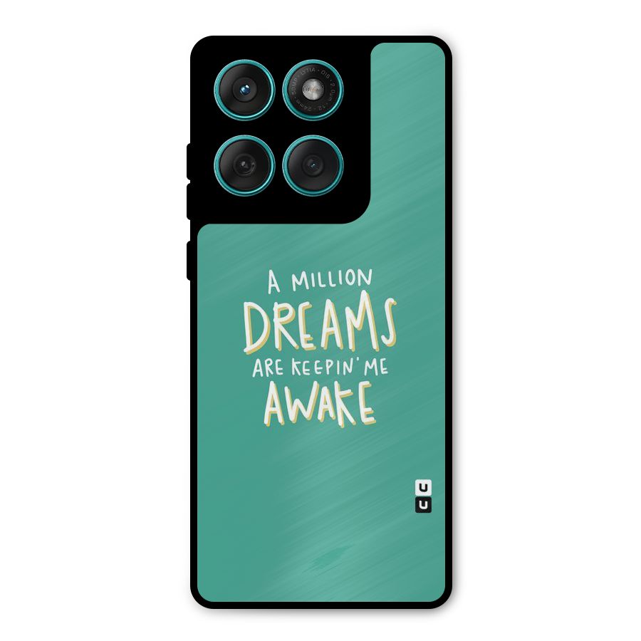 Million Dreams Metal Back Case for Motorola Edge 60 Fusion