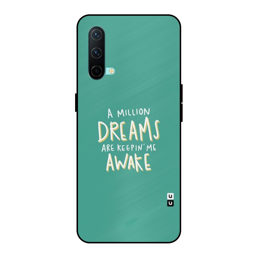 Million Dreams Metal Back Case for OnePlus Nord CE 5G