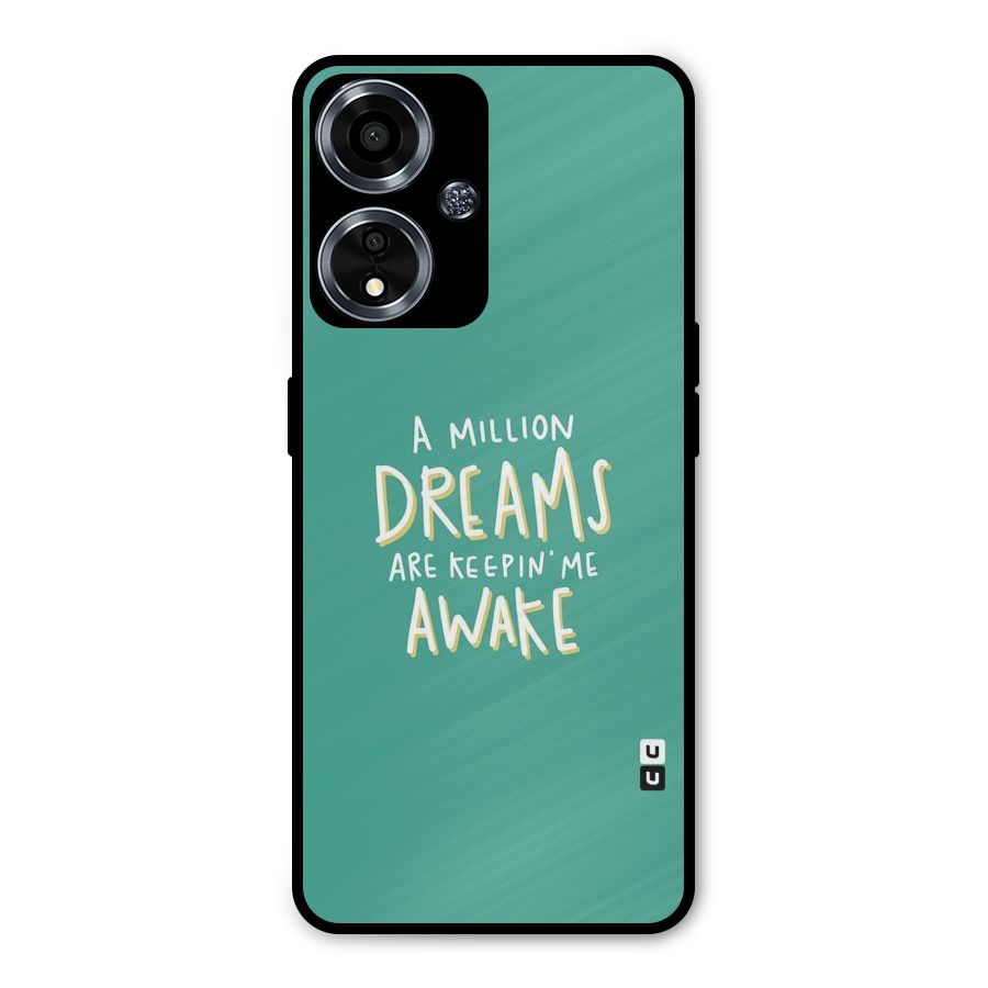 Million Dreams Metal Back Case for Oppo A59
