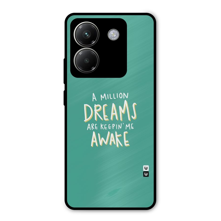 Million Dreams Metal Back Case for Poco M7 Pro 5G