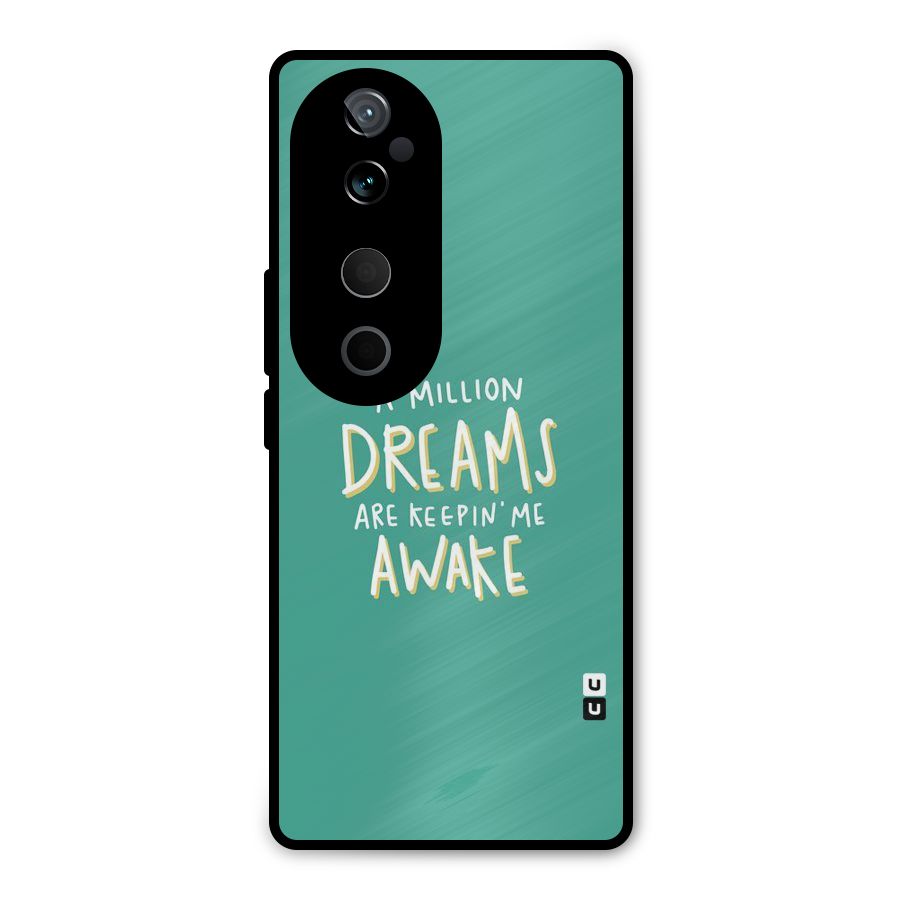 Million Dreams Metal Back Case for Vivo T3 Ultra