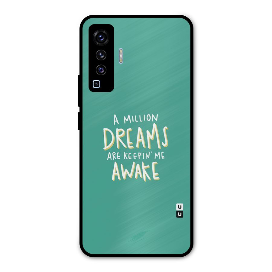 Million Dreams Metal Back Case for Vivo X50