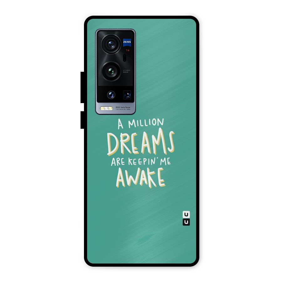 Million Dreams Metal Back Case for Vivo X60 Pro Plus