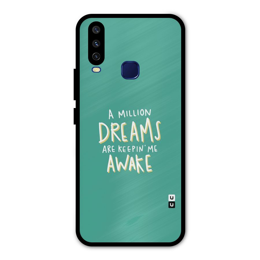 Million Dreams Metal Back Case for Vivo Y12