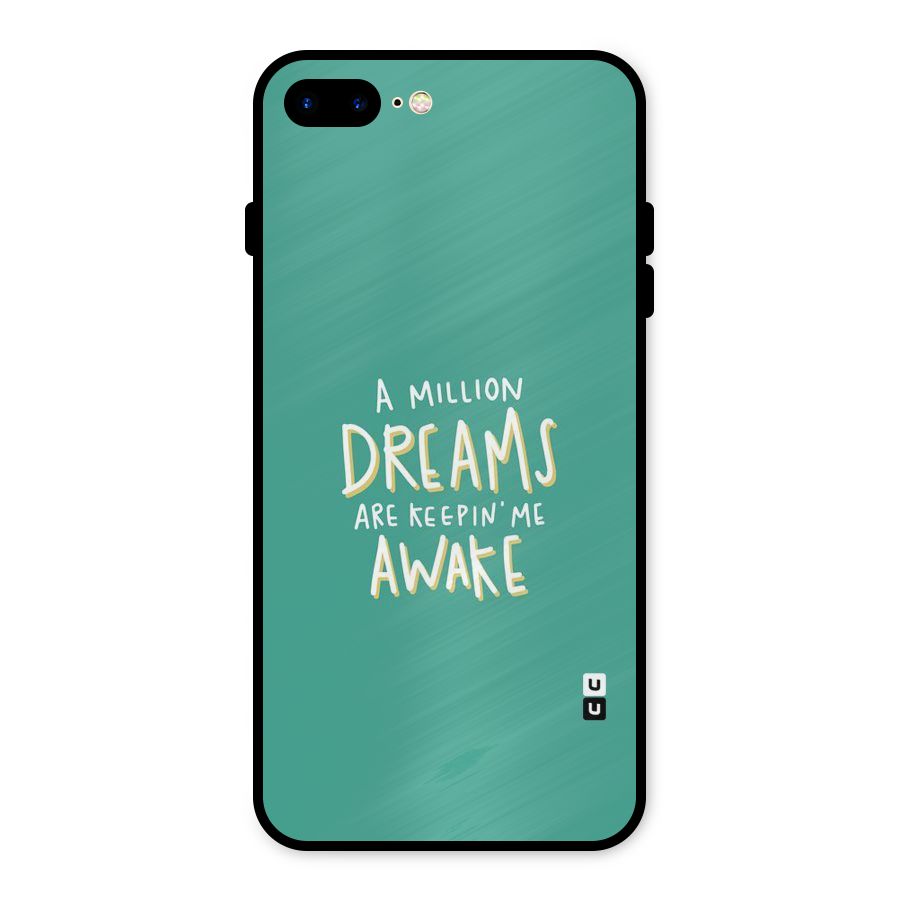 Million Dreams Metal Back Case for iPhone 8 Plus