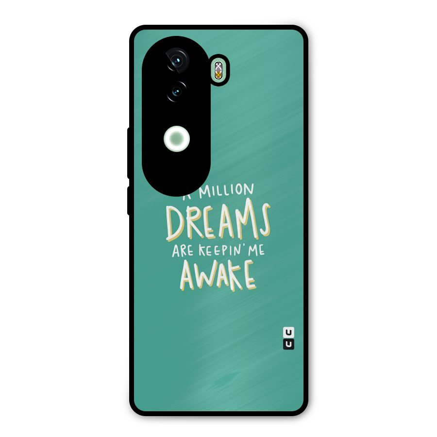 Million Dreams Metal Back Case for iQOO Z9s