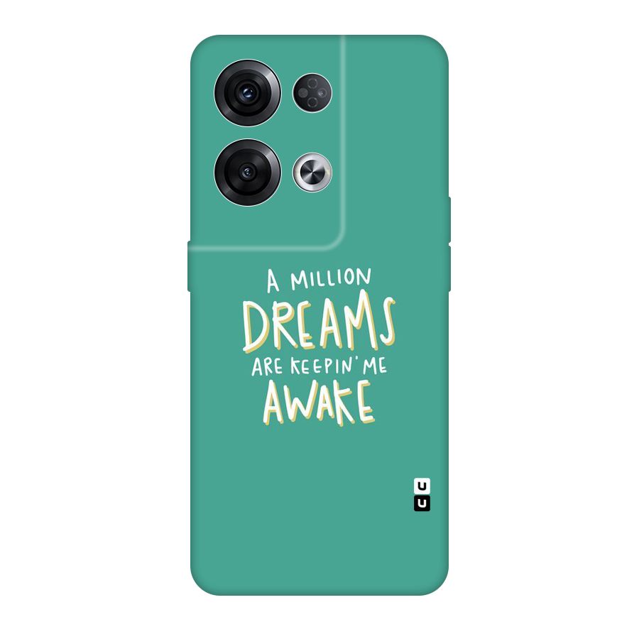 Million Dreams Original Polycarbonate Back Case for Oppo Reno8 Pro 5G