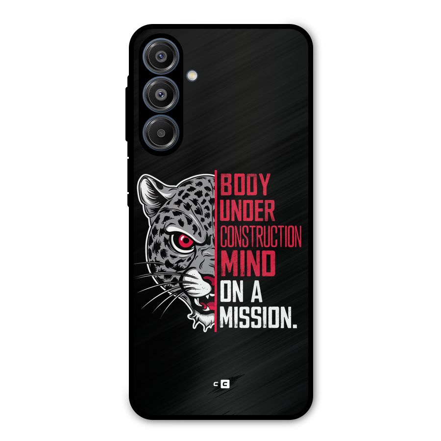 Mind On A Mission Metal Back Case for Galaxy A16 5G