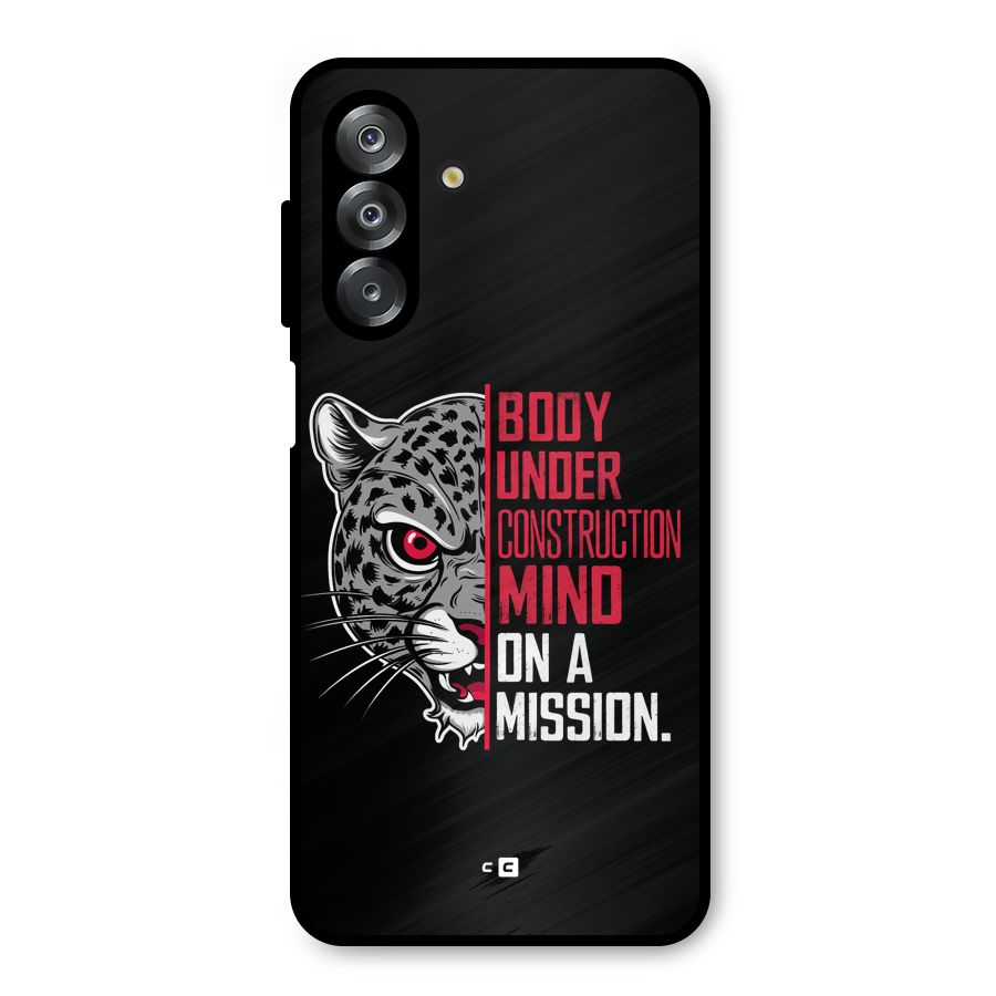 Mind On A Mission Metal Back Case for Galaxy A26
