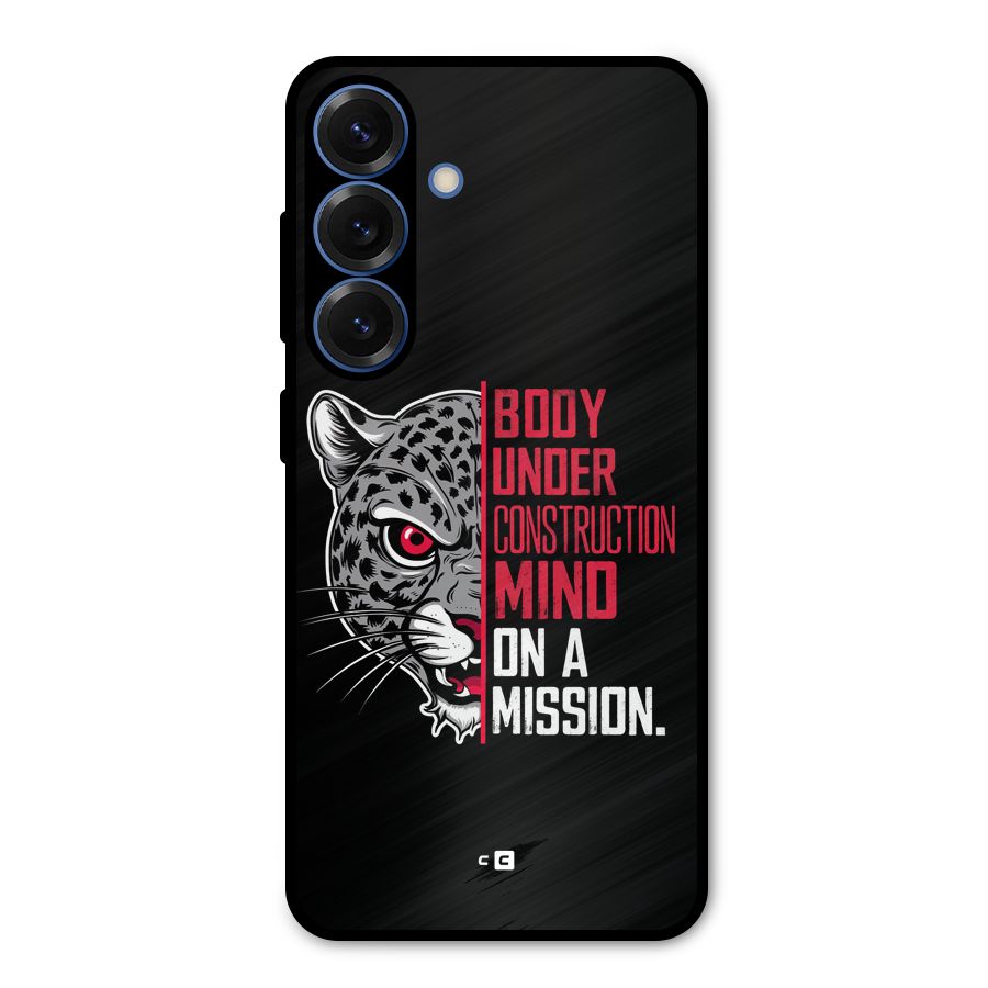 Mind On A Mission Metal Back Case for Galaxy S25