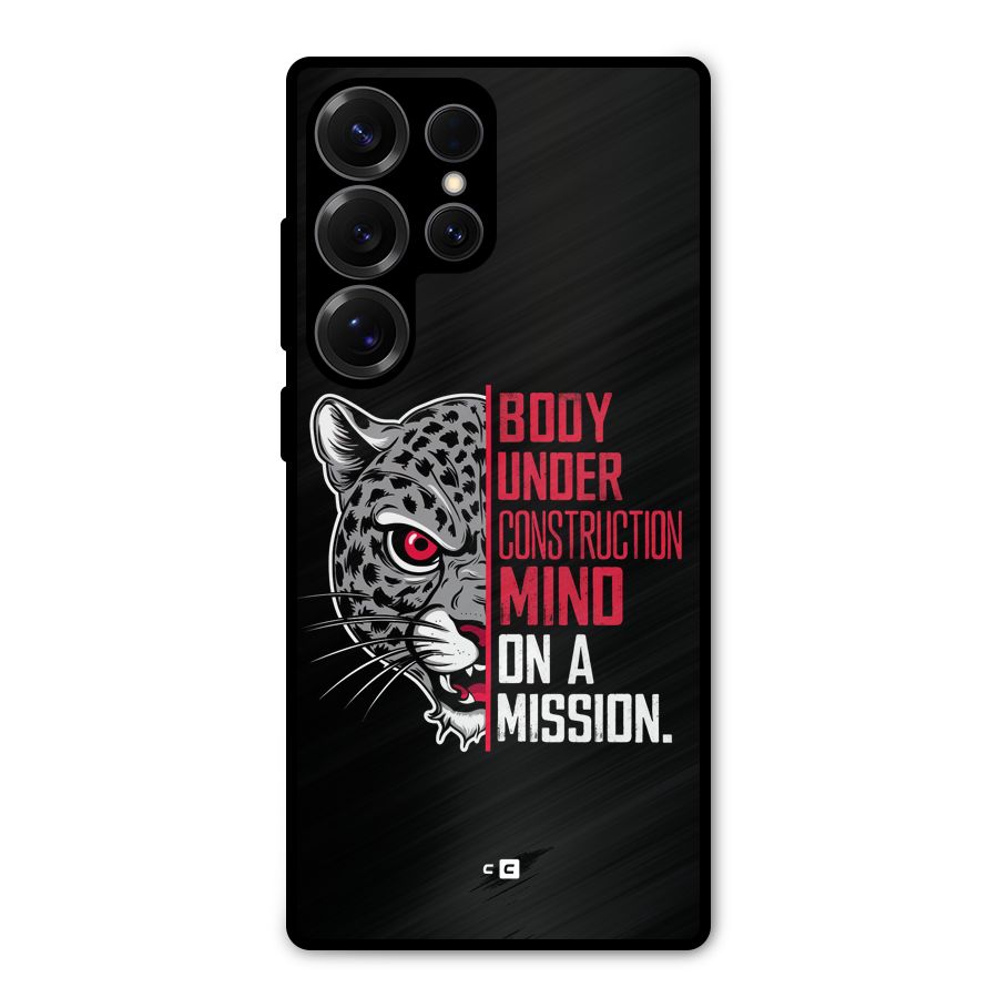 Mind On A Mission Metal Back Case for Galaxy S25 Ultra