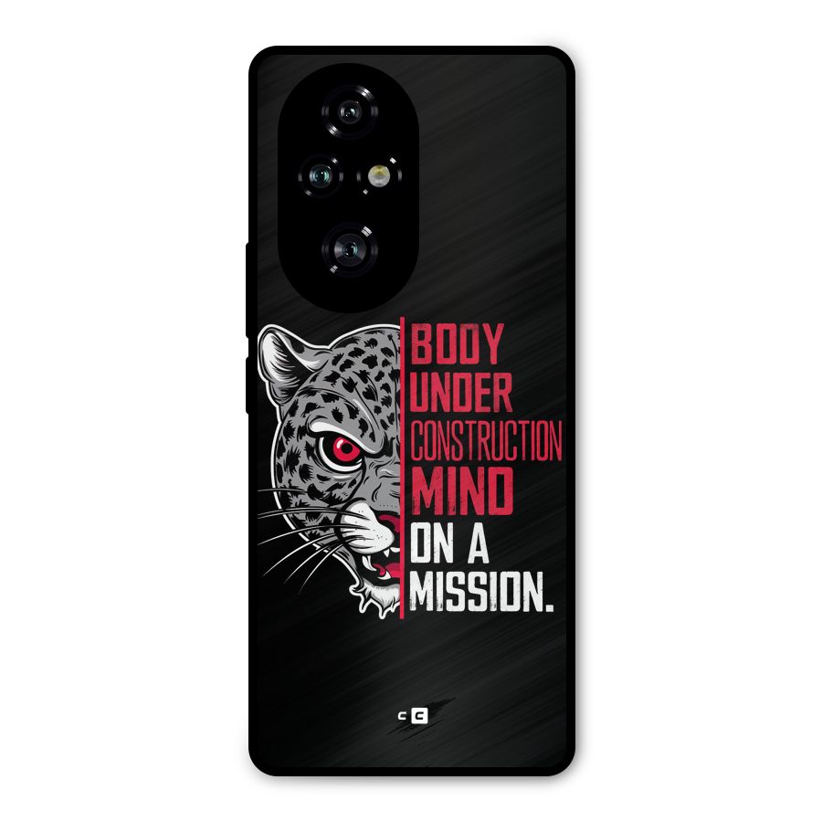 Mind On A Mission Metal Back Case for Honor 200 Pro