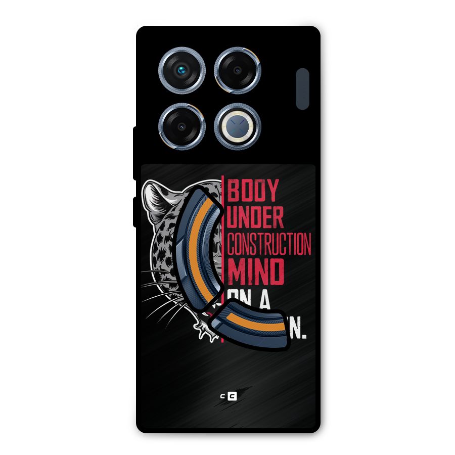 Mind On A Mission Metal Back Case for Infinix GT 20 Pro