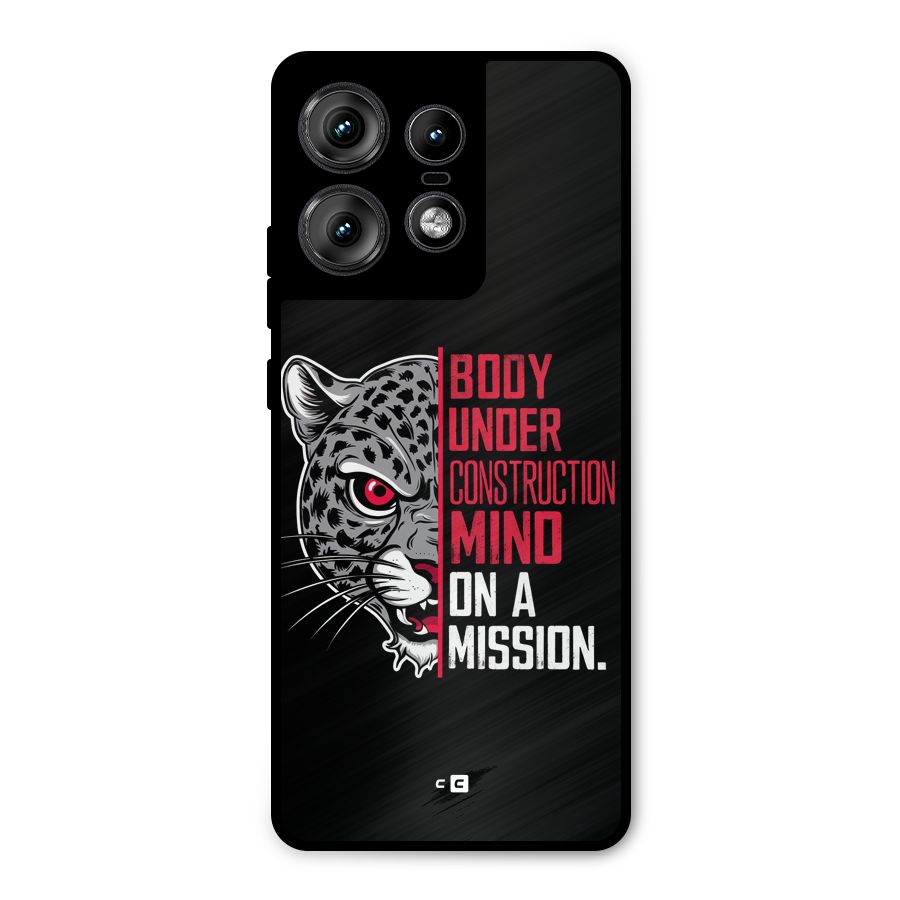 Mind On A Mission Metal Back Case for Motorola Edge 50 Pro