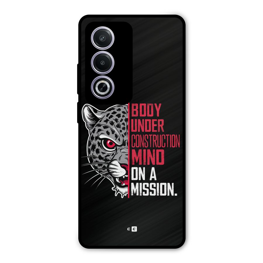 Mind On A Mission Metal Back Case for Oppo A3 Pro