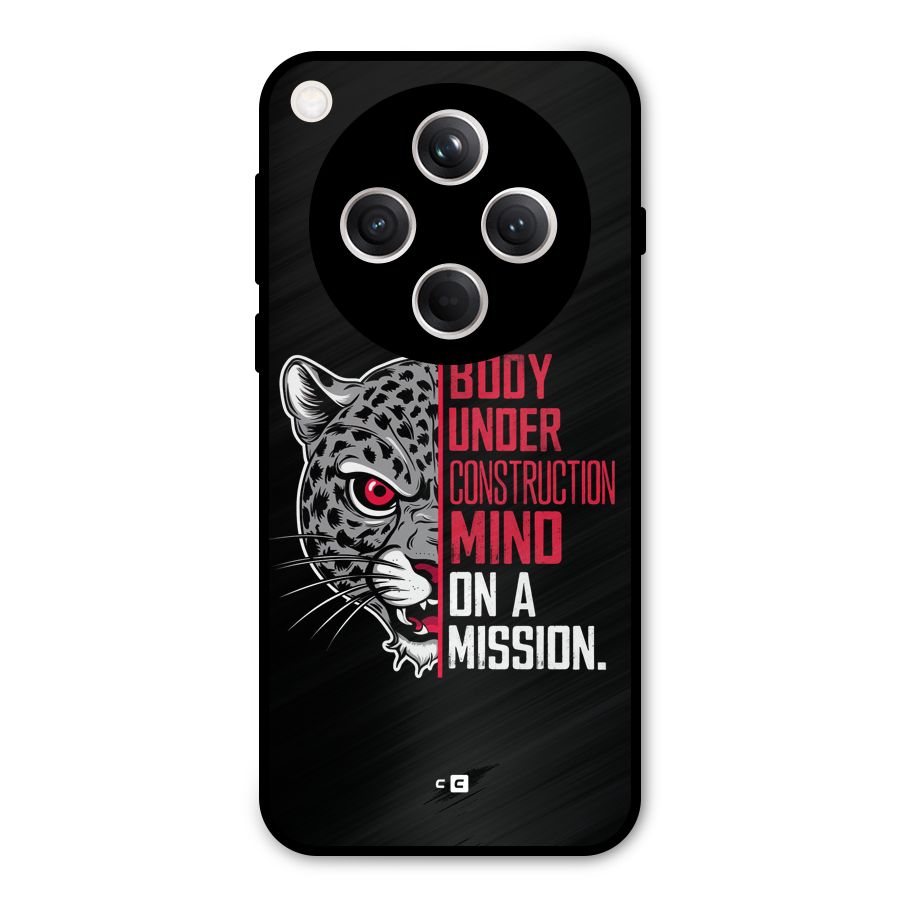 Mind On A Mission Metal Back Case for Oppo Find X8