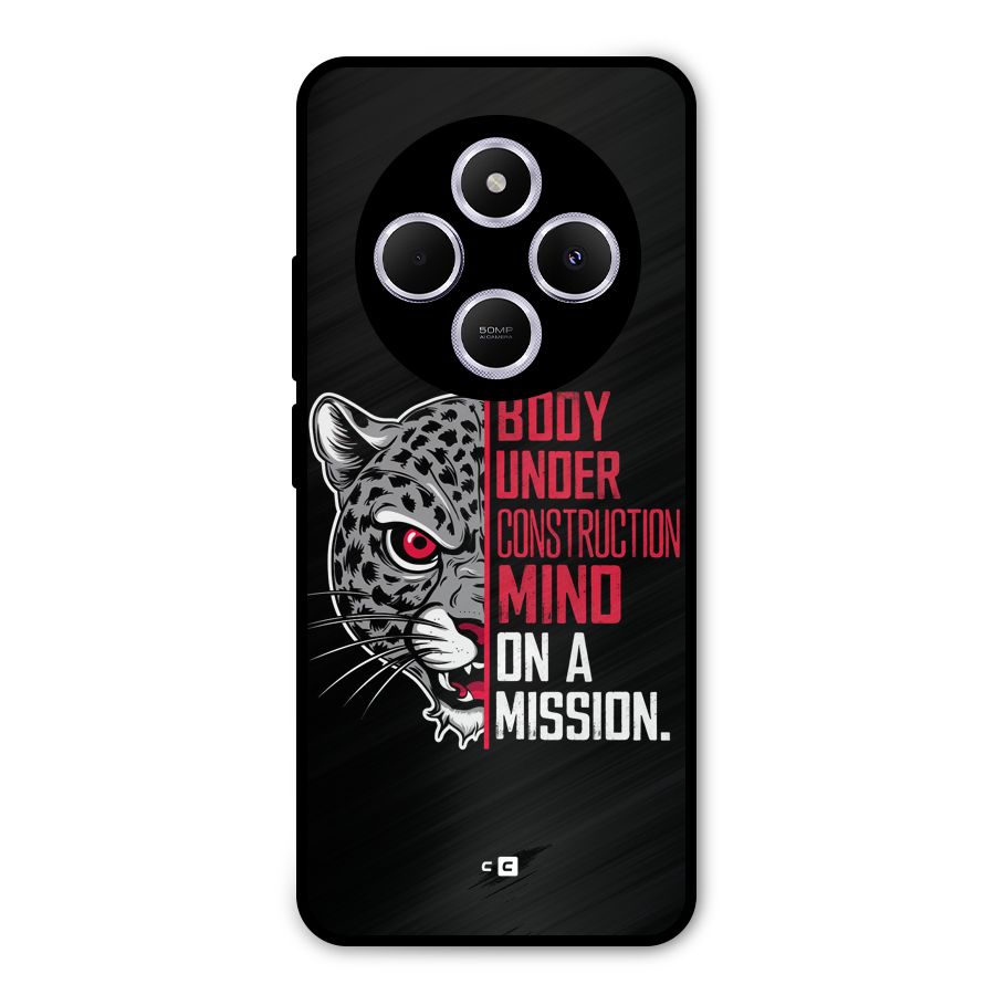 Mind On A Mission Metal Back Case for Poco C75 5G