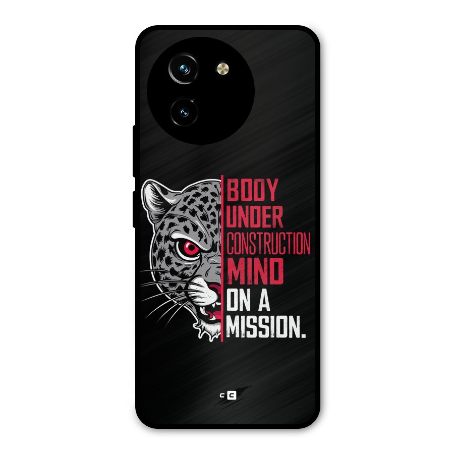 Mind On A Mission Metal Back Case for Vivo T3x