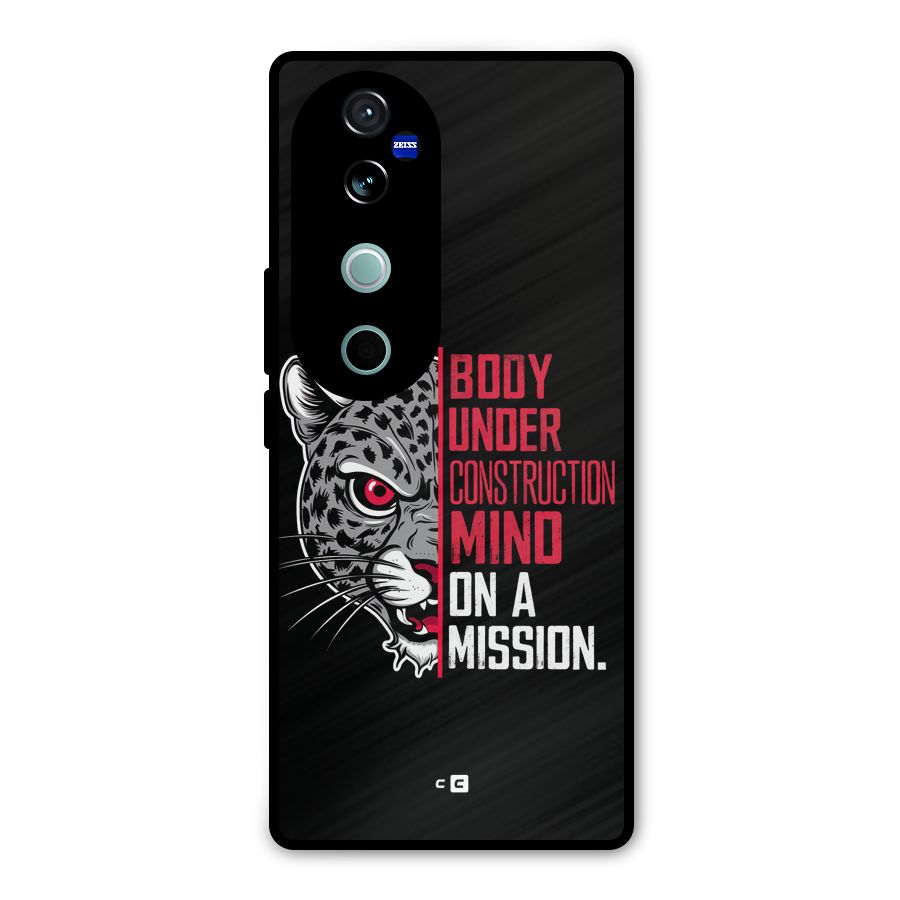 Mind On A Mission Metal Back Case for Vivo V40 Pro