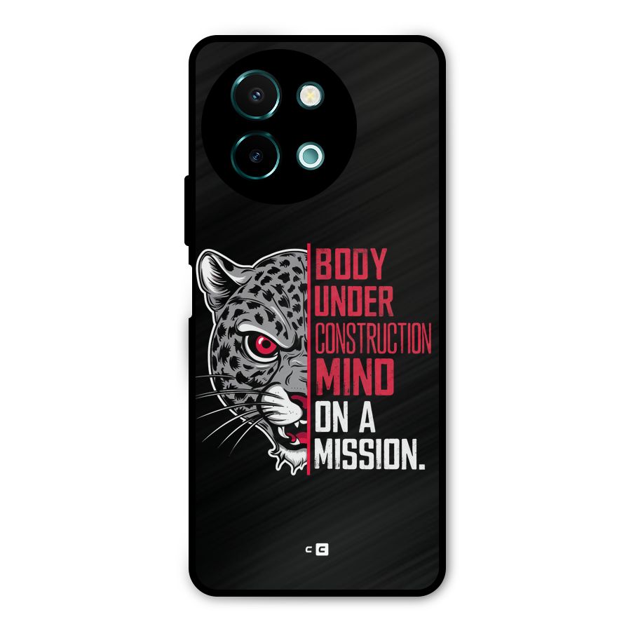 Mind On A Mission Metal Back Case for Vivo Y58
