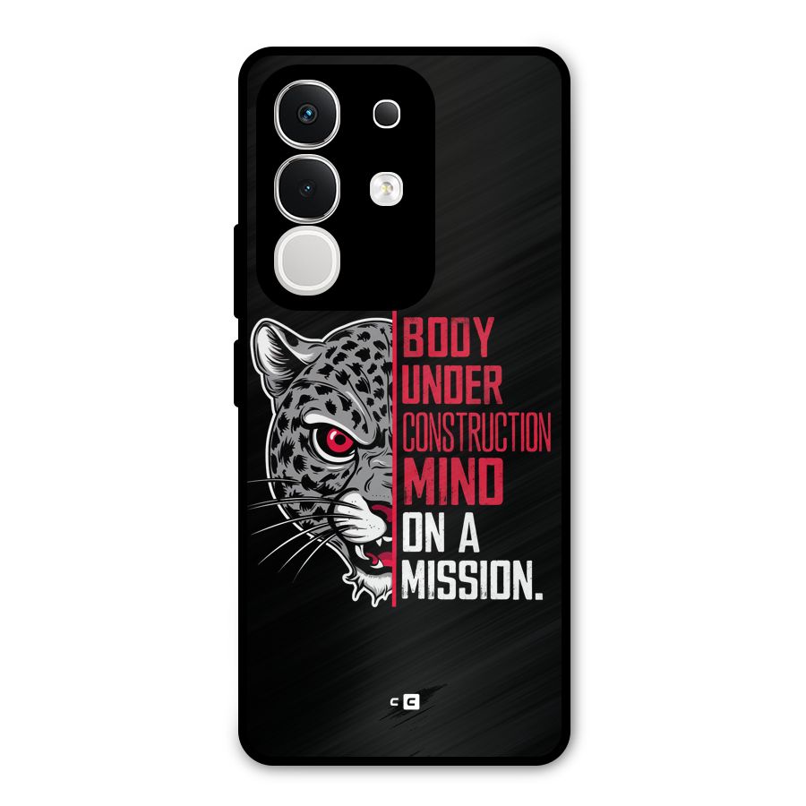 Mind On A Mission Metal Back Case for iQOO Z10x