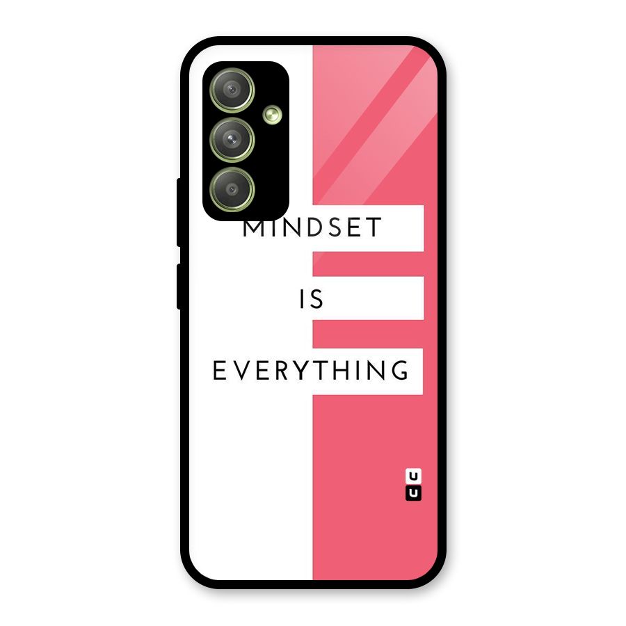 Mindset is Everything Glass Back Case for Galaxy A54