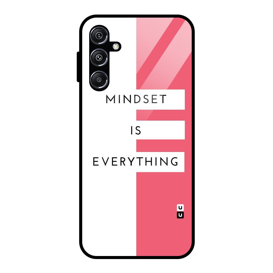 Mindset is Everything Glass Back Case for Galaxy M34 5G