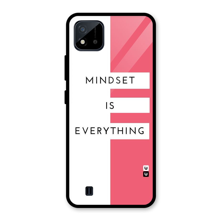 Mindset is Everything Glass Back Case for Realme C11 2021