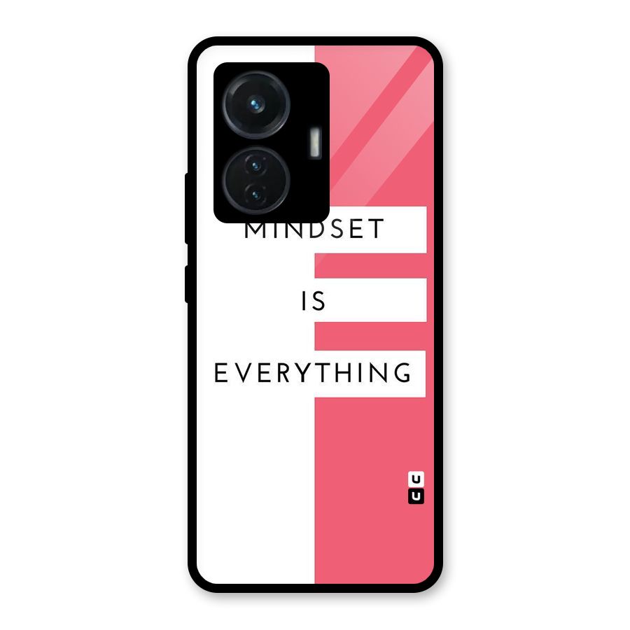Mindset is Everything Glass Back Case for Vivo T1 44W