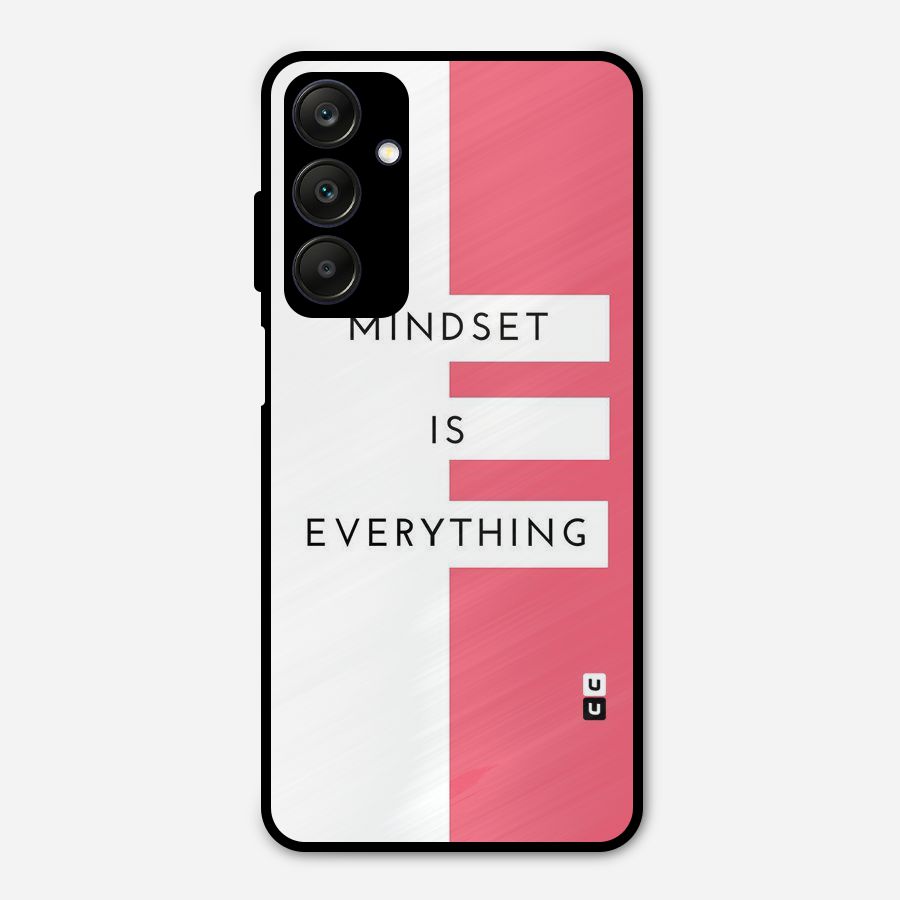 Mindset is Everything Metal Back Case for Galaxy A25 5G