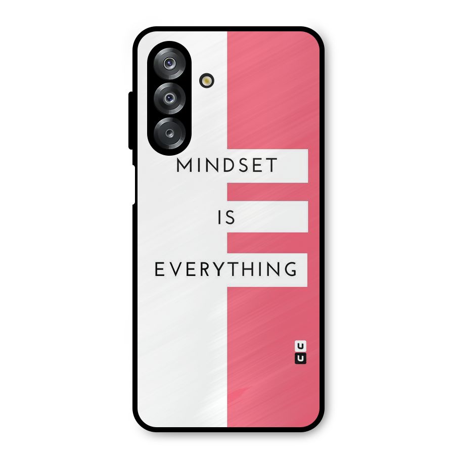 Mindset is Everything Metal Back Case for Galaxy A26