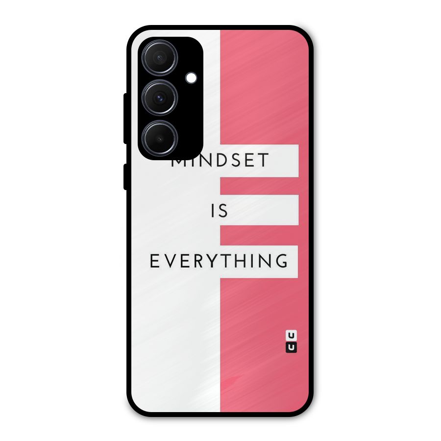 Mindset is Everything Metal Back Case for Galaxy A35