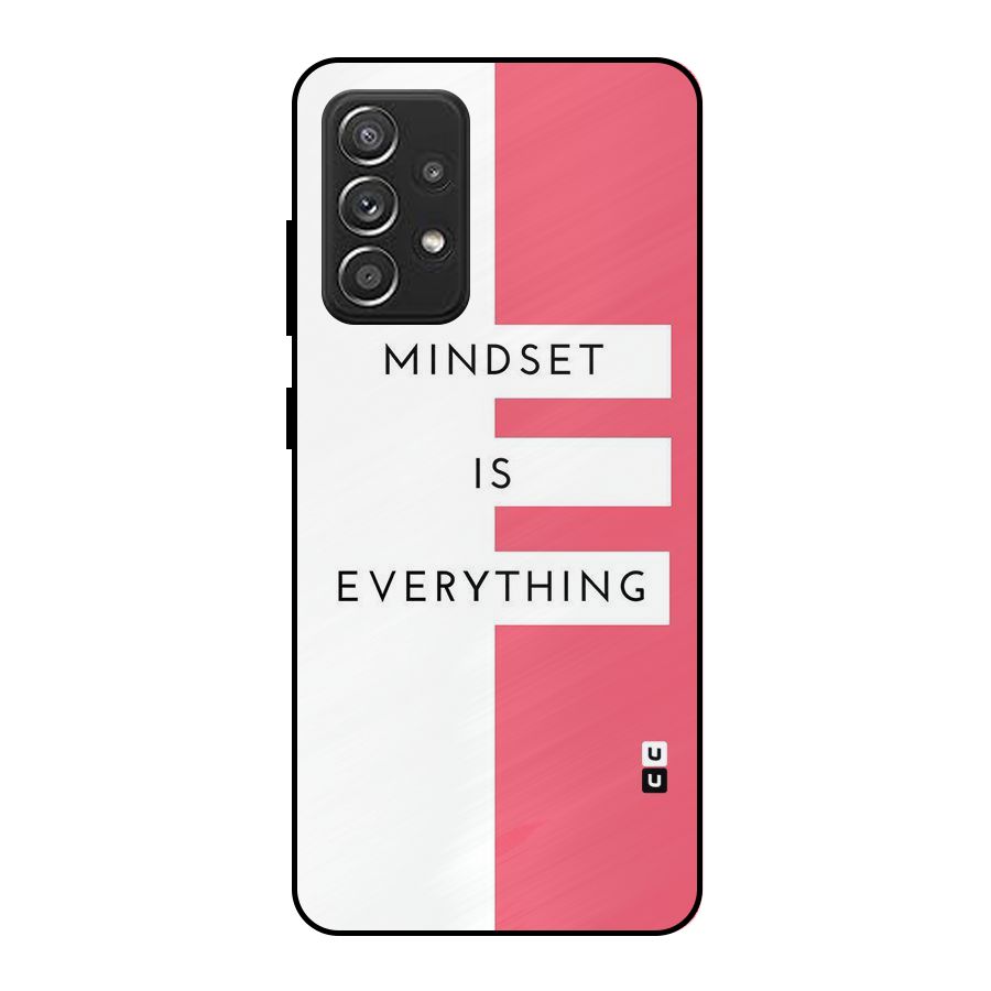 Mindset is Everything Metal Back Case for Galaxy A52s 5G