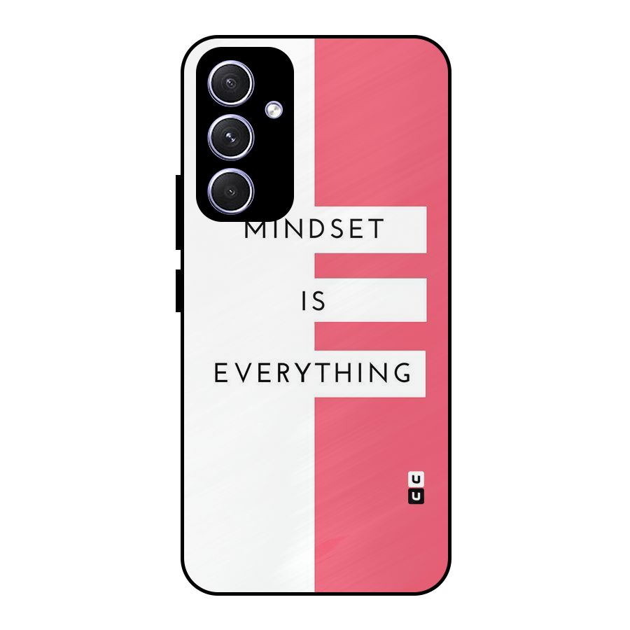 Mindset is Everything Metal Back Case for Galaxy A54