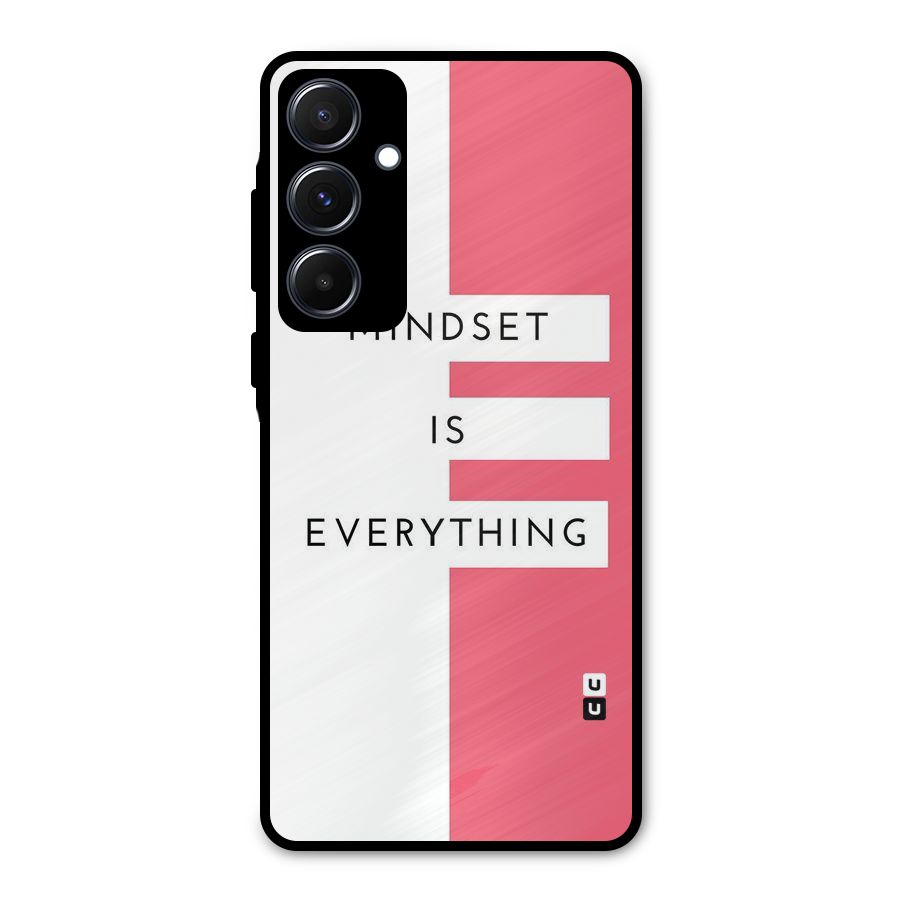 Mindset is Everything Metal Back Case for Galaxy A55