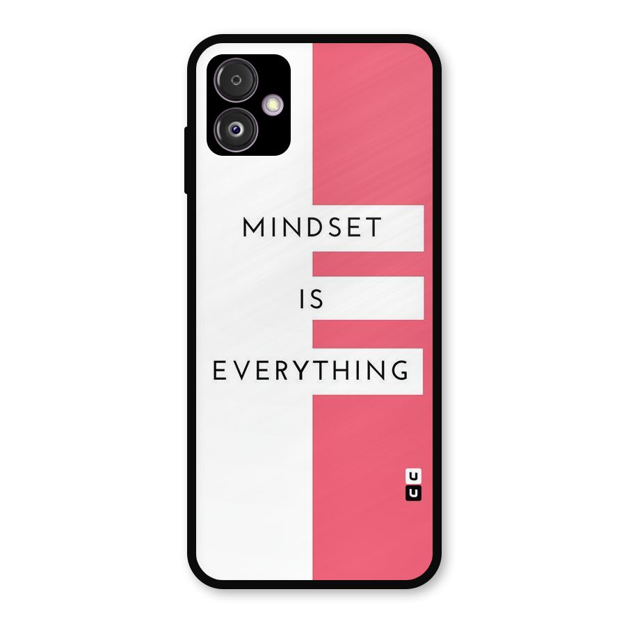 Mindset is Everything Metal Back Case for Galaxy F14