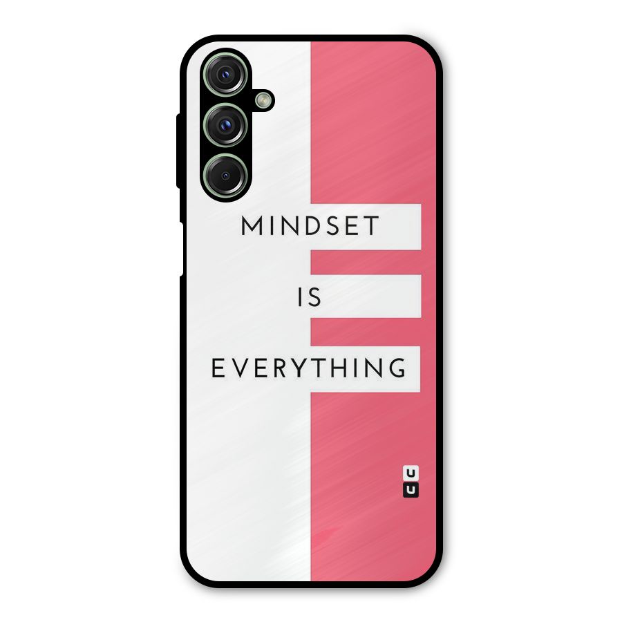 Mindset is Everything Metal Back Case for Galaxy F34