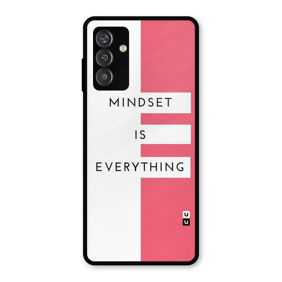 Mindset is Everything Metal Back Case for Galaxy M14 5G
