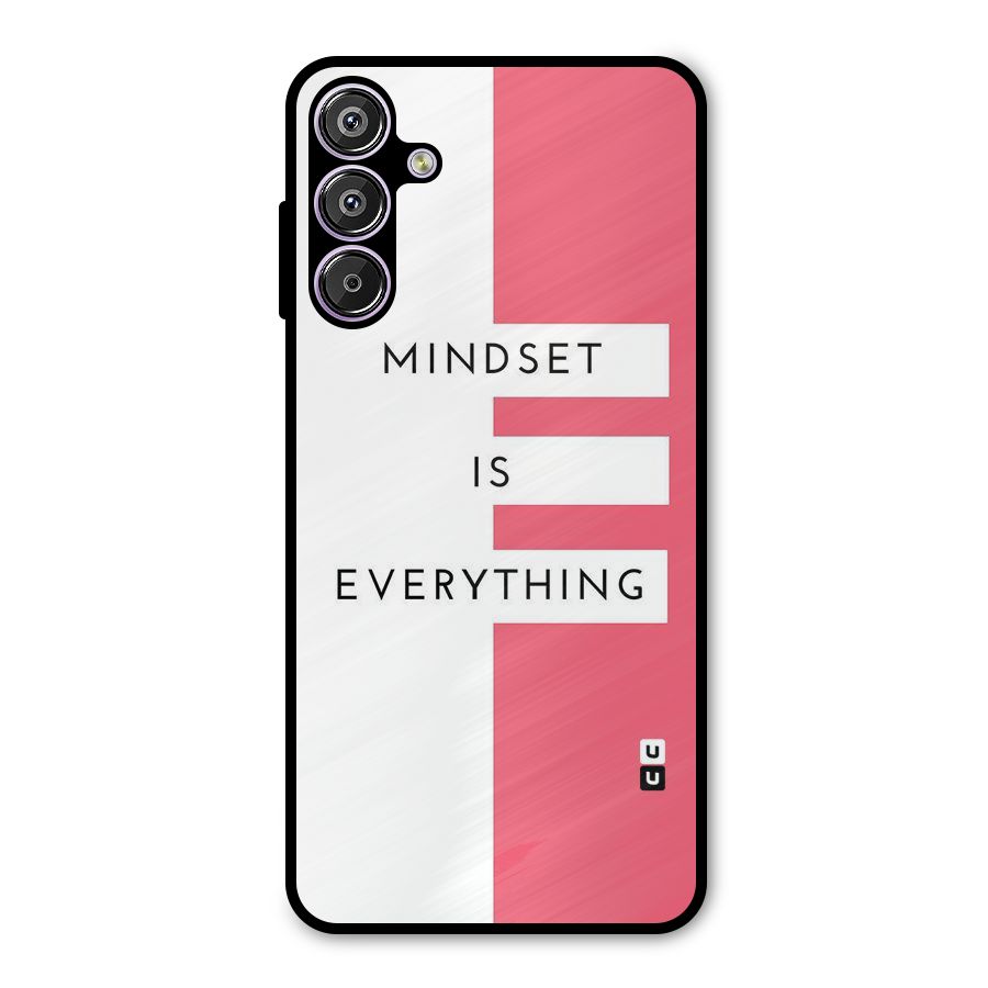 Mindset is Everything Metal Back Case for Galaxy M15