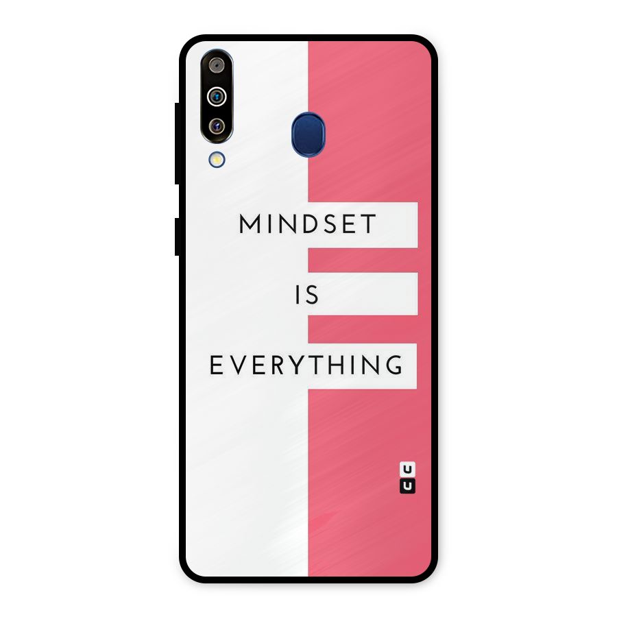 Mindset is Everything Metal Back Case for Galaxy M30