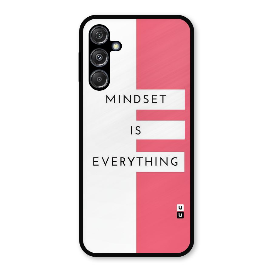 Mindset is Everything Metal Back Case for Galaxy M34 5G